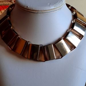 Egyptian style necklace Guess goldtone